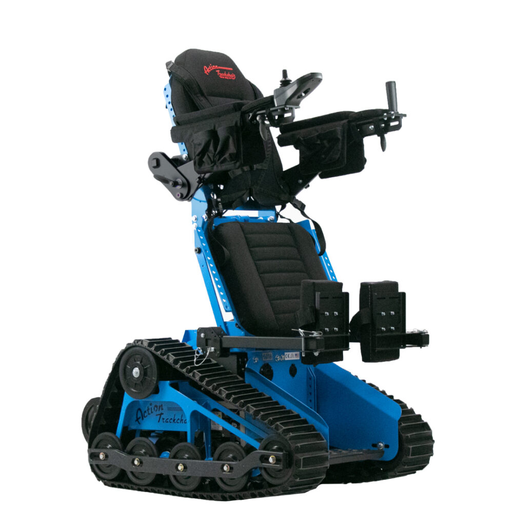 silla de ruedas todoterreno modelo NR erguido