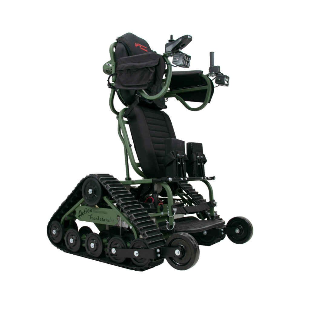 Silla de ruedas todoterreno modelo TR erguido